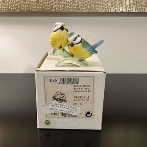 Vintage Goebel Blue Titmouse Figurine